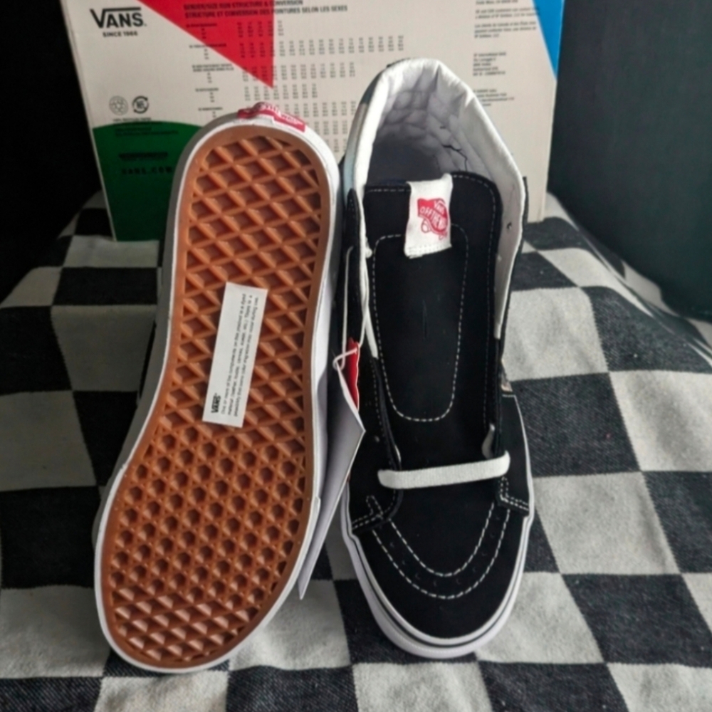 VANS SK8-HI Black MOCA FRANCES STARK Women 8.5 VNOA5KRHA55 072025 - Picture 8 of 10